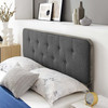 Bridgette Wood King Platform Bed With Angular Frame / MOD-6644