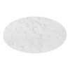 Zinque 48" Oval Artificial Marble Dining Table / EEI-5143