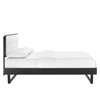 Bridgette Full Wood Platform Bed With Angular Frame / MOD-6643