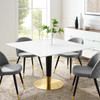 Zinque 47" Square Dining Table / EEI-5137
