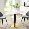 Zinque 48" Oval Dining Table / EEI-5141