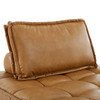 Saunter Tufted Vegan Leather Vegan Leather 5-Piece Sectional Sofa / EEI-5211