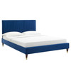 Peyton Performance Velvet Full Platform Bed / MOD-6869