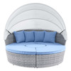 Scottsdale Canopy Outdoor Patio Daybed / EEI-4442