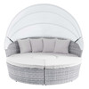 Scottsdale Canopy Outdoor Patio Daybed / EEI-4442