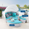 Scottsdale Canopy Sunbrella® Outdoor Patio Daybed / EEI-4443