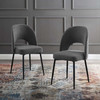 Rouse Dining Side Chair Upholstered Fabric Set of 2 / EEI-4490