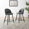 Cordial Fabric Bar Stools - Set of 2 / EEI-4526