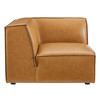 Restore Vegan Leather Sectional Sofa Corner Chair / EEI-4494