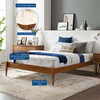 June Full Wood Platform Bed Frame / MOD-6245