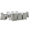 Junction 9 Piece Outdoor Patio Dining Set / EEI-1752