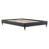 Harlow Performance Velvet Twin Platform Bed Frame / MOD-6268