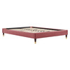 Harlow Performance Velvet Twin Platform Bed Frame / MOD-6268