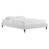 Harlow Performance Velvet Twin Platform Bed Frame / MOD-6268