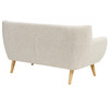 Remark Upholstered Fabric Loveseat / EEI-1632