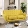 Remark Upholstered Fabric Loveseat / EEI-1632