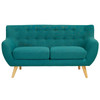 Remark Upholstered Fabric Loveseat / EEI-1632