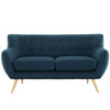 Remark Upholstered Fabric Loveseat / EEI-1632