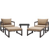 Fortuna 5 Piece Outdoor Patio Sectional Sofa Set / EEI-1721