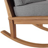 Marina Outdoor Patio Teak Rocking Chair / EEI-4177