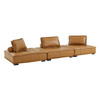 Saunter Tufted Vegan Leather Vegan Leather 3-Piece Sofa / EEI-5207