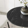 Lippa 28" Round Faux Marble Bar Table / EEI-5203