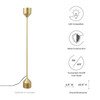 Kara Standing Floor Lamp / EEI-5306