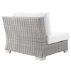 Conway Outdoor Patio Wicker Rattan 5-Piece Sectional Sofa Furniture Set / EEI-5093