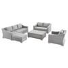 Conway 5-Piece Outdoor Patio Wicker Rattan Furniture Set / EEI-5092