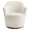Nora Boucle Upholstered Swivel Chair / EEI-5311