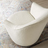 Nora Boucle Upholstered Swivel Chair / EEI-5311