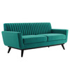 Engage Channel Tufted Performance Velvet Loveseat / EEI-5458