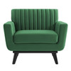 Engage Channel Tufted Performance Velvet Armchair / EEI-5457