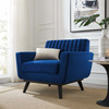 Engage Channel Tufted Performance Velvet Armchair / EEI-5457