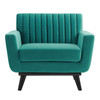 Engage Channel Tufted Performance Velvet Armchair / EEI-5457