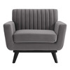 Engage Channel Tufted Performance Velvet Armchair / EEI-5457