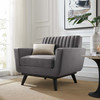 Engage Channel Tufted Performance Velvet Armchair / EEI-5457