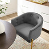 Savour Tufted Performance Velvet Accent Chairs - Set of 2 / EEI-5415