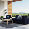 Commix 4-Piece Sunbrella® Outdoor Patio Sectional Sofa / EEI-5582