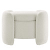 Nebula Boucle Upholstered Ottoman / EEI-5561