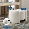 Nebula Boucle Upholstered Ottoman / EEI-5561