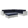 Convene 6-Piece Outdoor Patio Sectional Set / EEI-5450