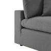 Commix Overstuffed Outdoor Patio Loveseat / EEI-5576