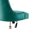 Regent Tufted Performance Velvet Office Chair / EEI-4571