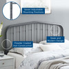 Lennon King Metal Headboard / MOD-6167