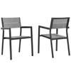Maine Outdoor Patio Dining Armchair Set of 2 / EEI-1739