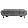 Adept 47.5" Performance Velvet Bench / EEI-4242