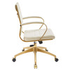 Jive Mid Back Performance Velvet Office Chair / EEI-4281