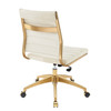 Jive Armless Mid Back Performance Velvet Office Chair / EEI-4280