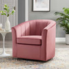 Prospect Performance Velvet Swivel Armchair / EEI-4139